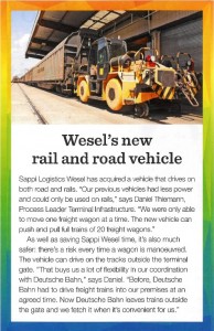 new rail and road vehicle